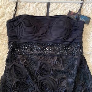 Black Strapless Sue Wong Dress NWT